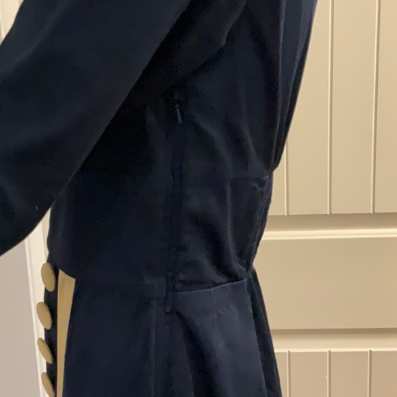 eShakti Women’s Navy 1940 Reproduction Wiggle Dress Size 10/Medium - Picture 8 of 11